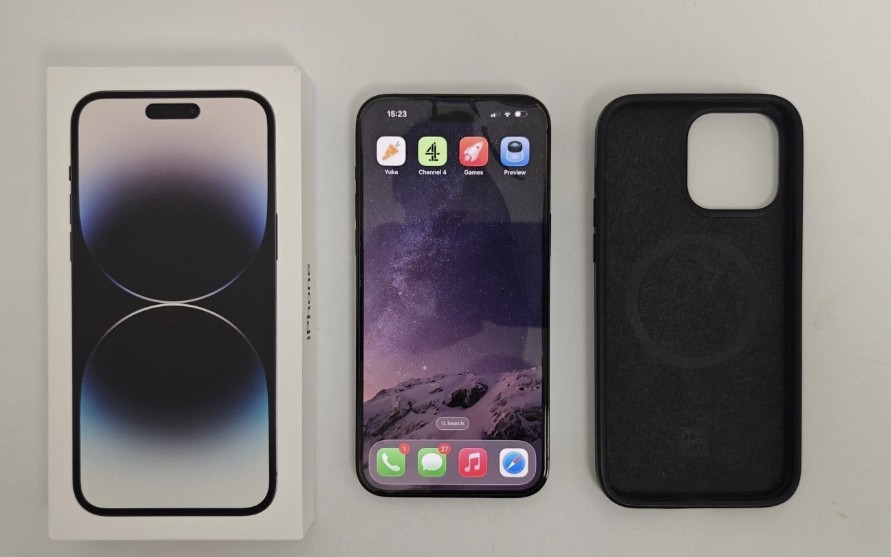 MINT APPLE IPHONE 14 PRO MAX 512GB SPACE BLACK UNLOCKED BOXED EXTRAS - Image 1