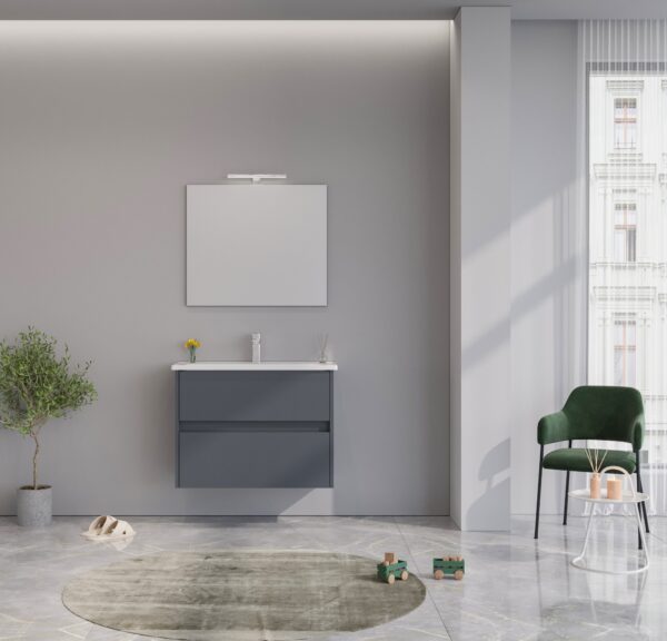 LOVA DRAWERS SET WHITE 80CM - ORKA TURKEY - Image 3
