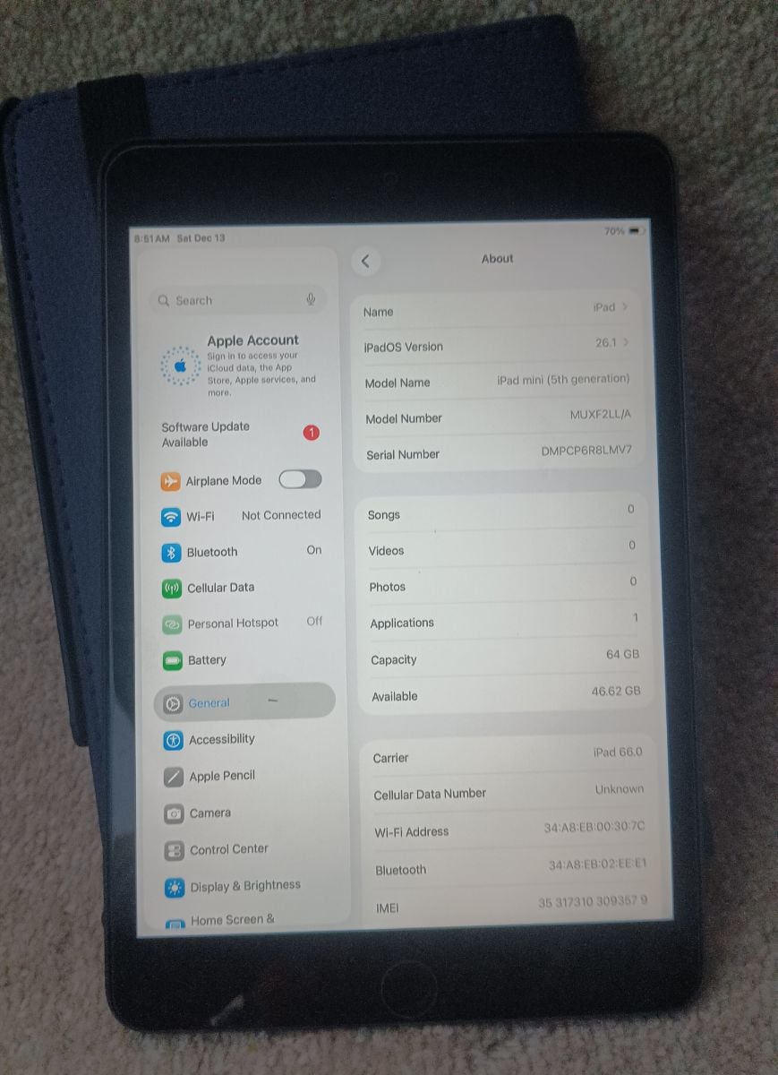 IPad mini5/64gb/wifi - Image 2
