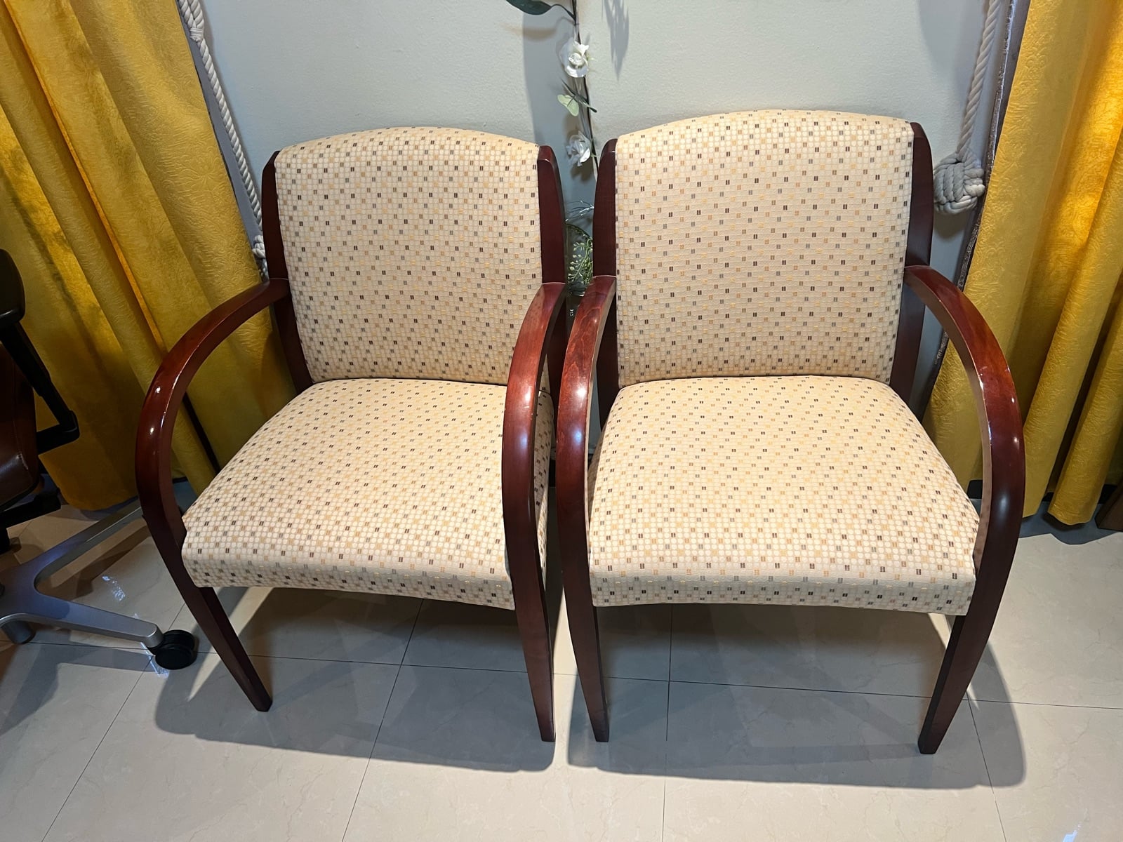 David Edward chairs -2 nos - Image 3