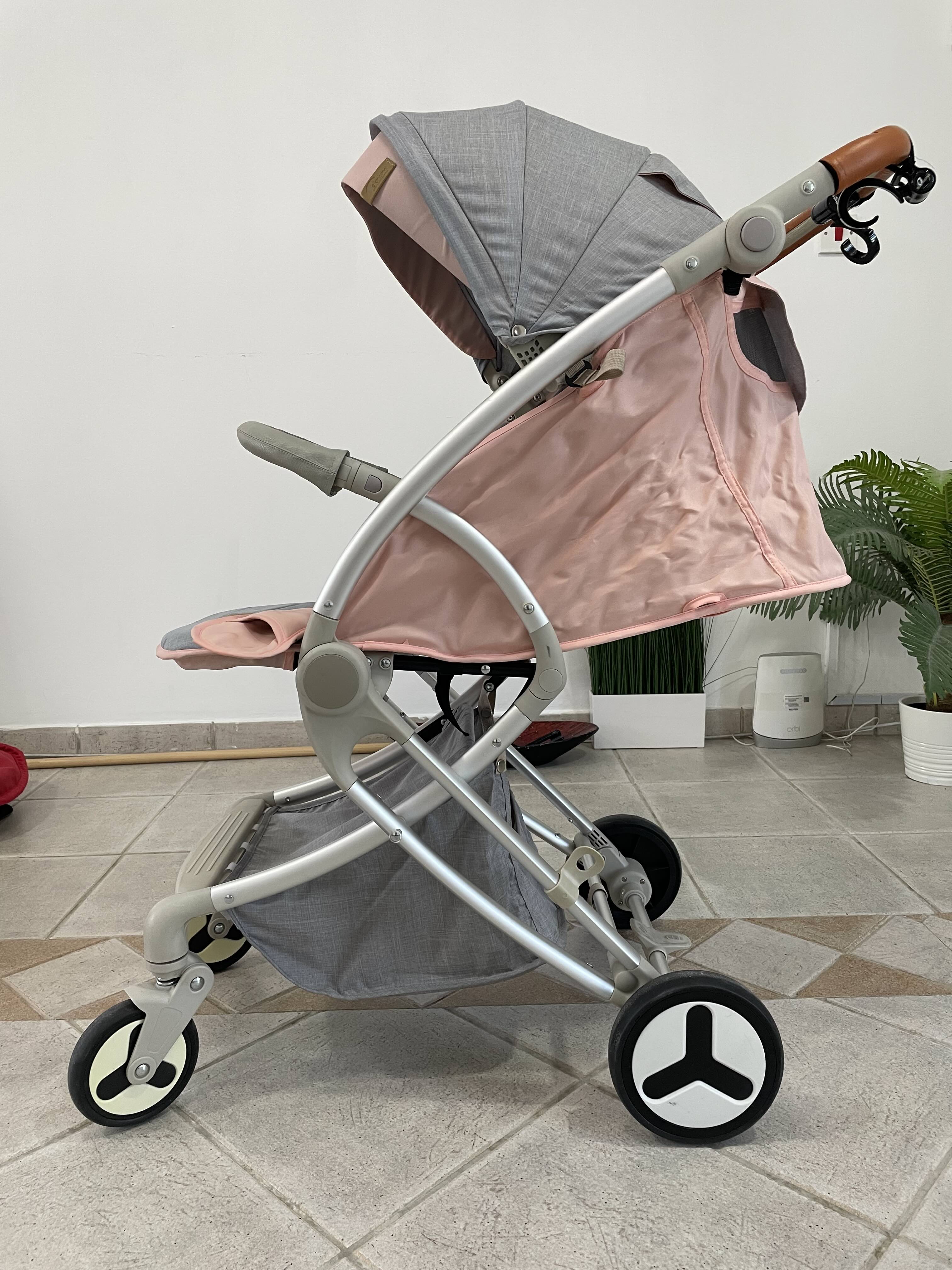 Stroller Teknum 0- 3 years -  PINK - Image 6