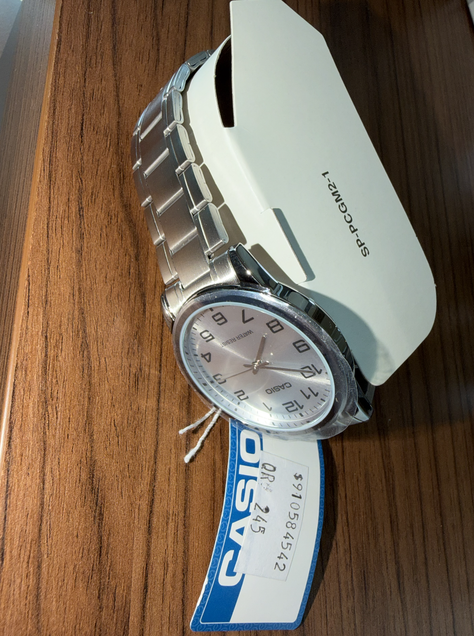 Brand New CASIO Silver Classic Watch - Image 3