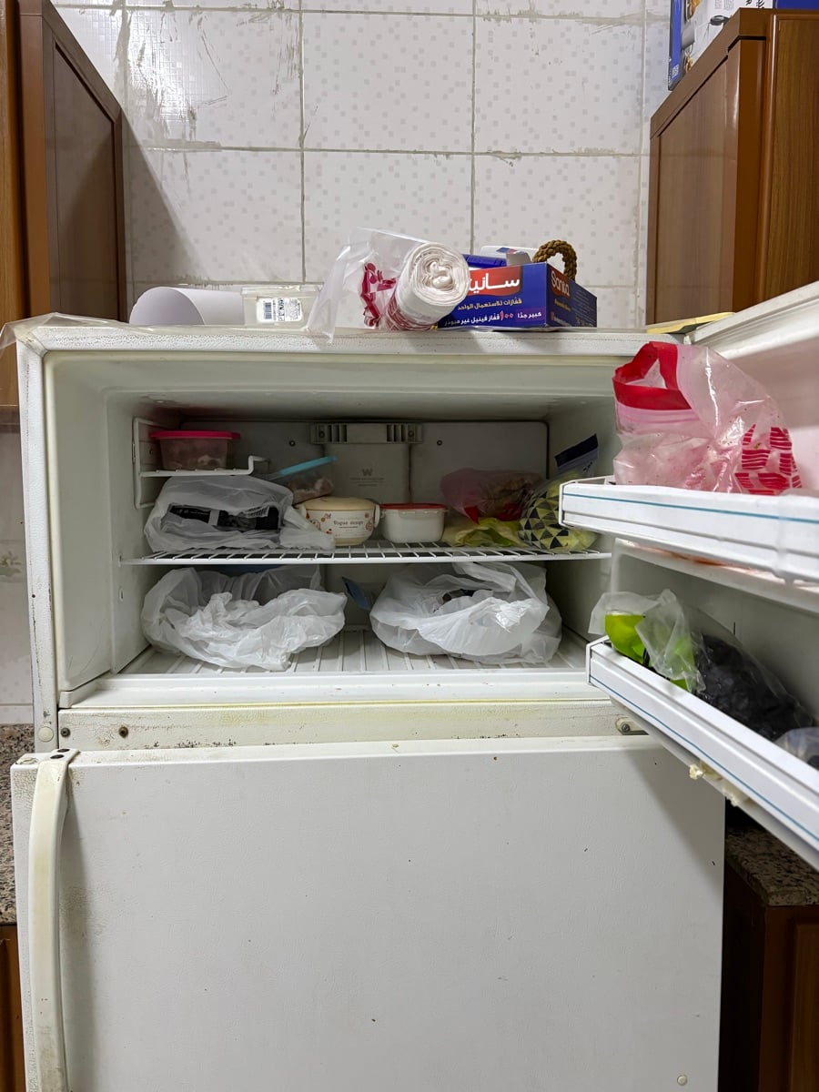 Fridge with freezer - Image 1