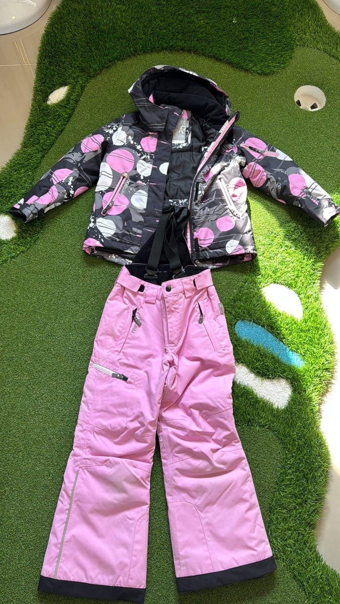 Kid ski Suits, height 110-130cm, Finland brand Reima, wore only once. - Image 1