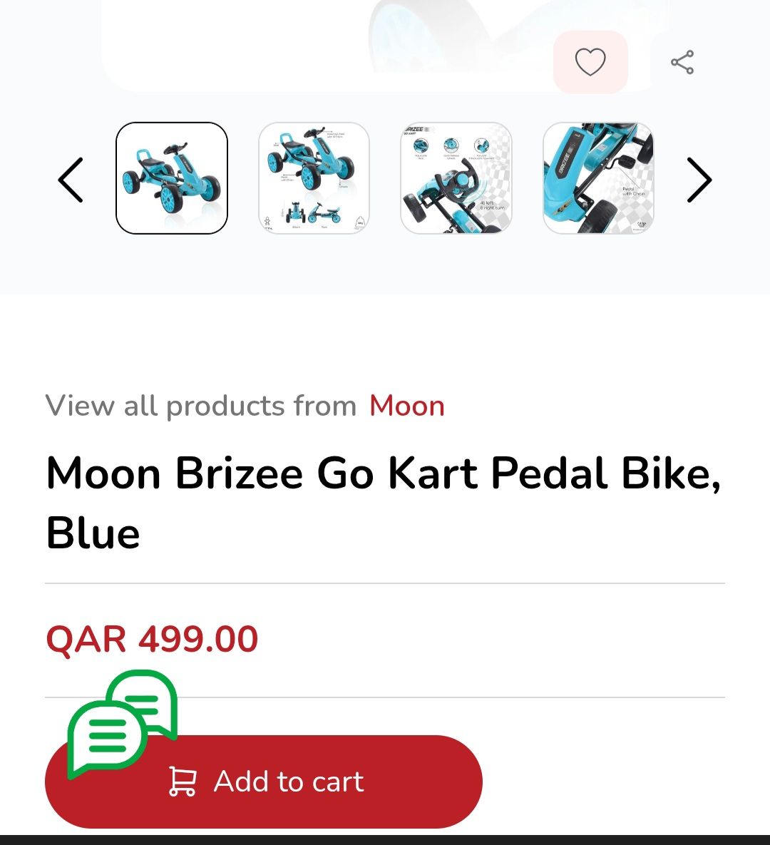 Brizee Pedal Toy Car - Used - Image 4