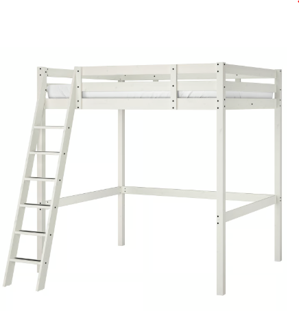 Ikea Loft Bed + Mattress - Image 2