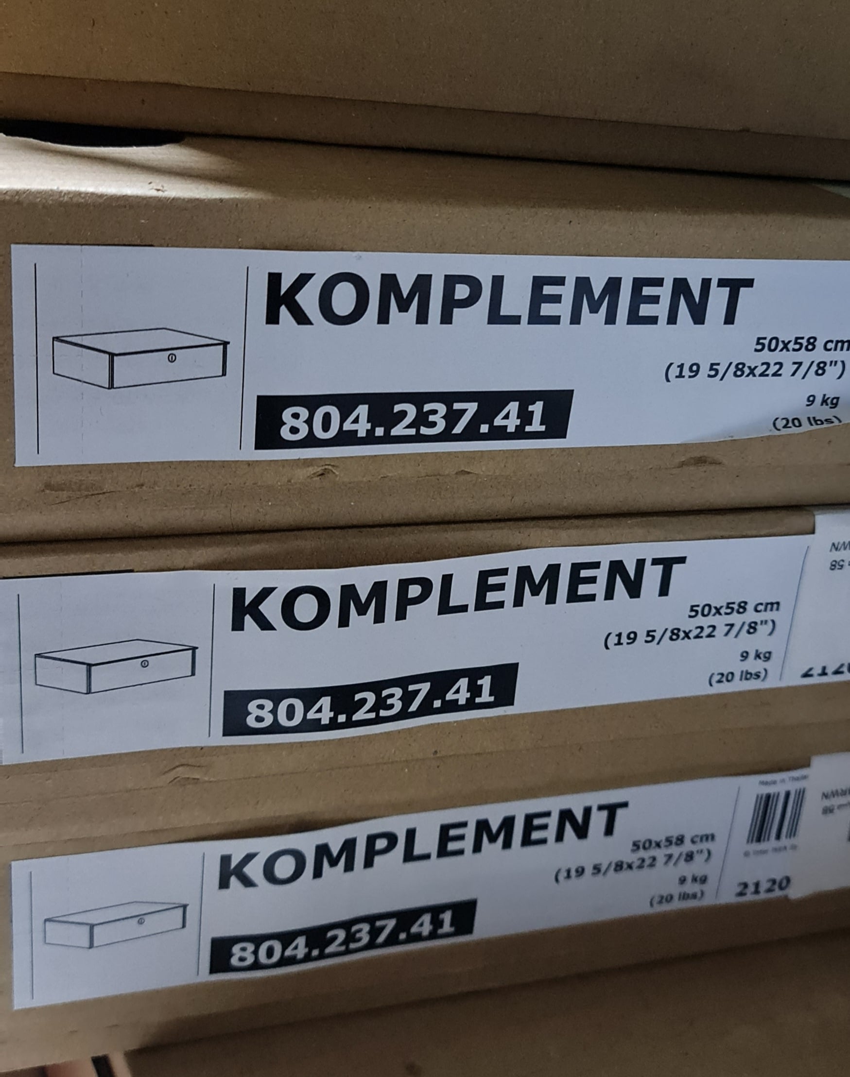 Ikea komplement lockable drawer - Image 1