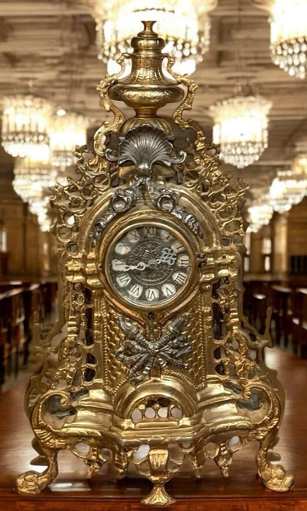 antique clock - Image 4