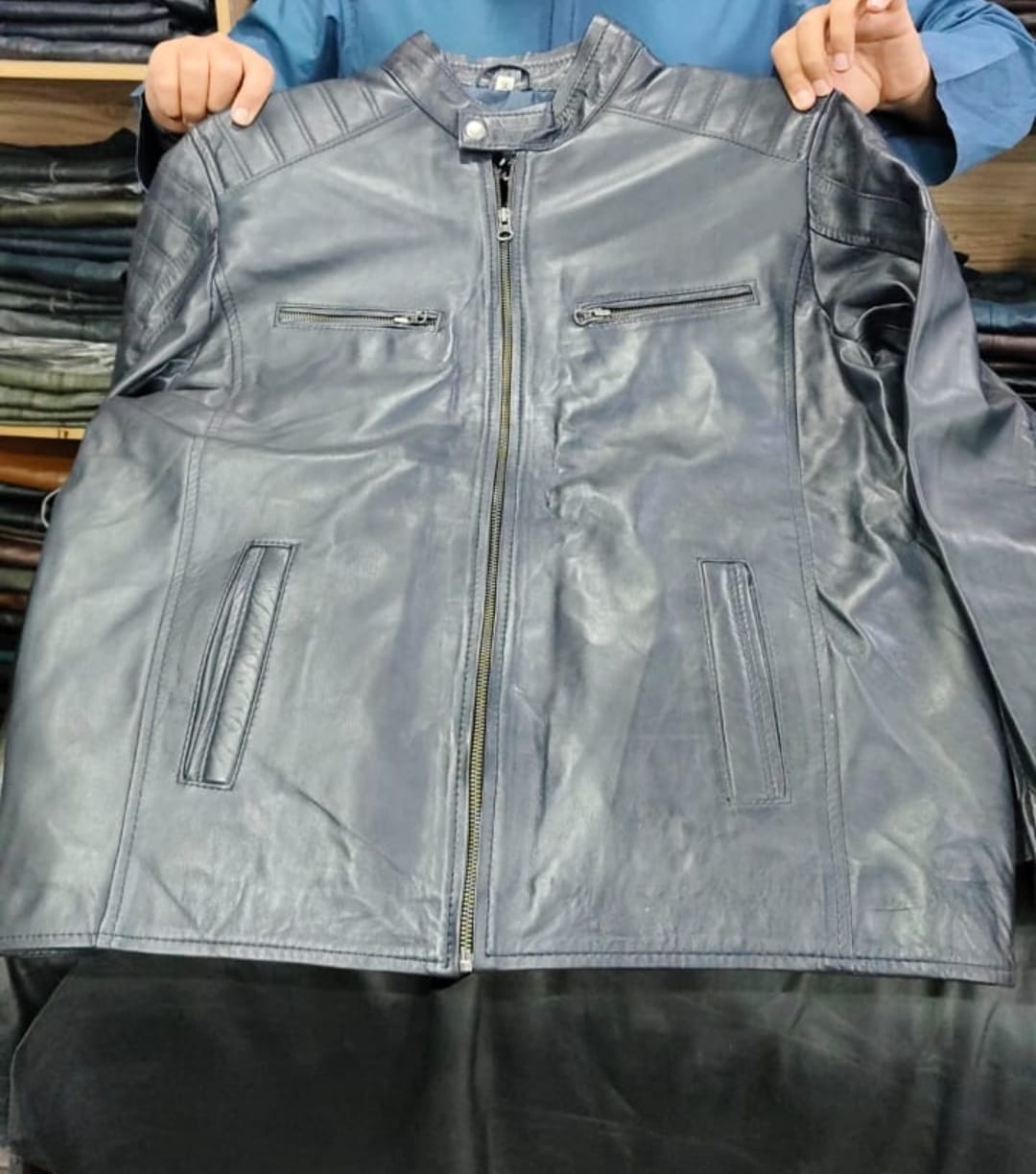 Genuine leather jackets in different styles  - Image 13