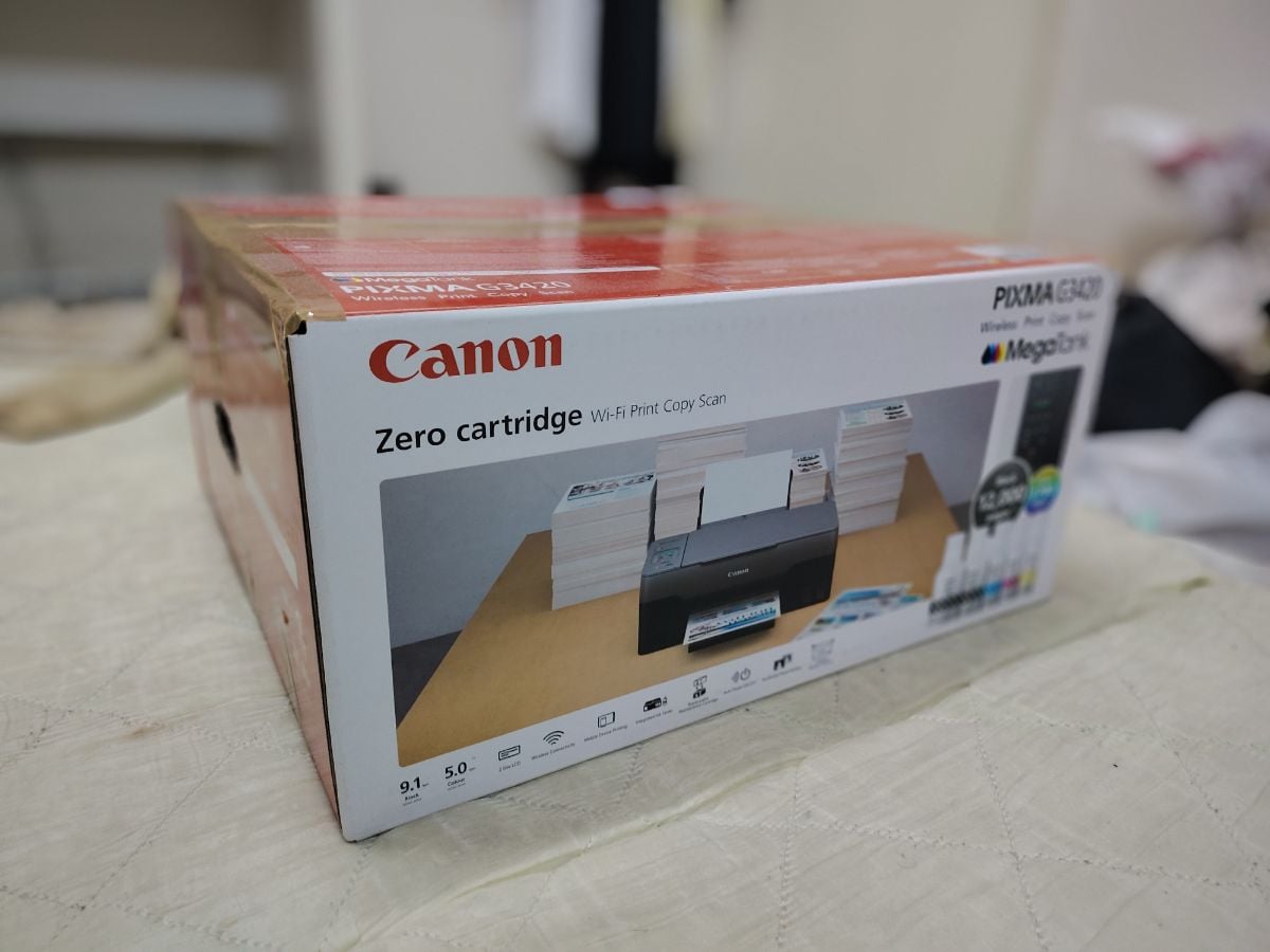 Canon Printer, GEEPAS Air fryer, Foldable Cycle, Electric kettle - Image 4