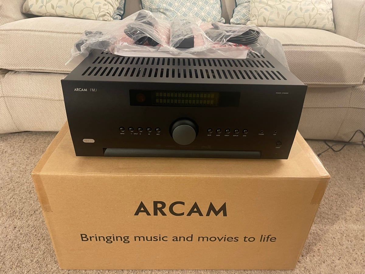 ARCAM AVR550 7.2/ 11.2 ch Dolby Atmos Receiver Amplifier - Image 1