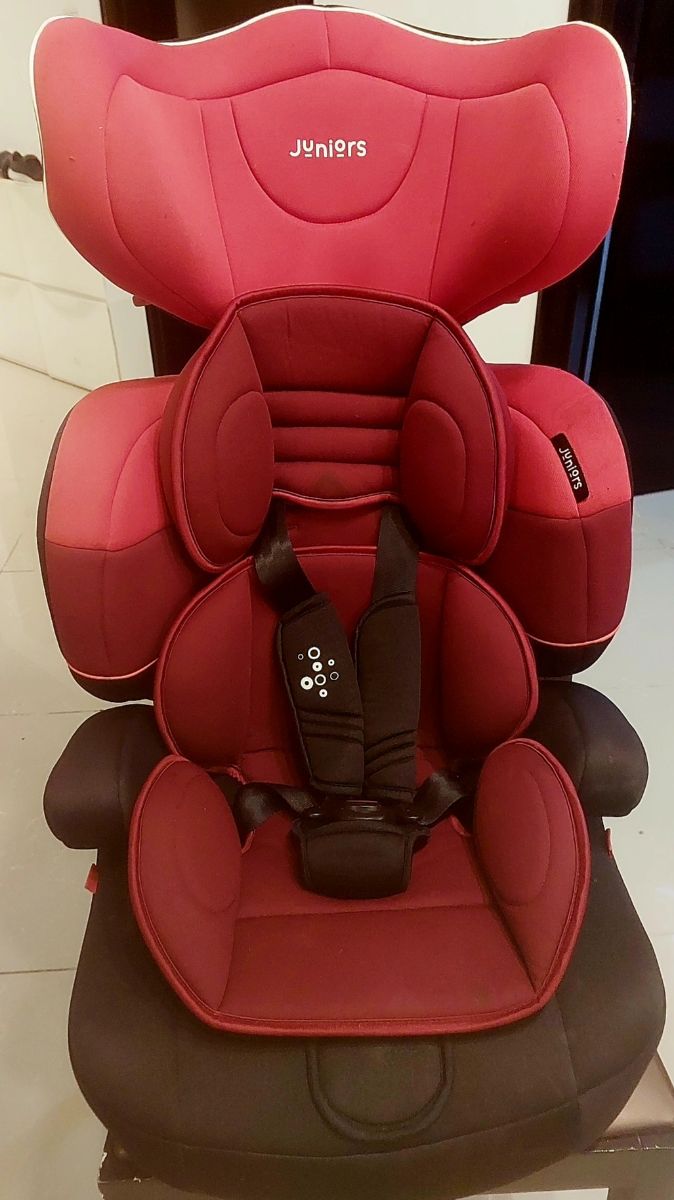 JUNIOR 3-in-1 Toddler Carseat - Red (Ages 1 to 12 years) - Image 4