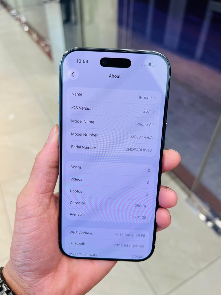 iPhone 17Air 256gb blue - Image 2