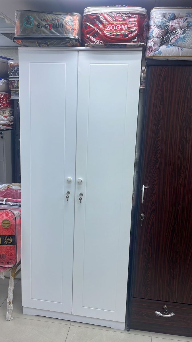 WOODEN WARDROBE 2DOORS BRAND NEW SALE CONTACT 77661505 - Image 9