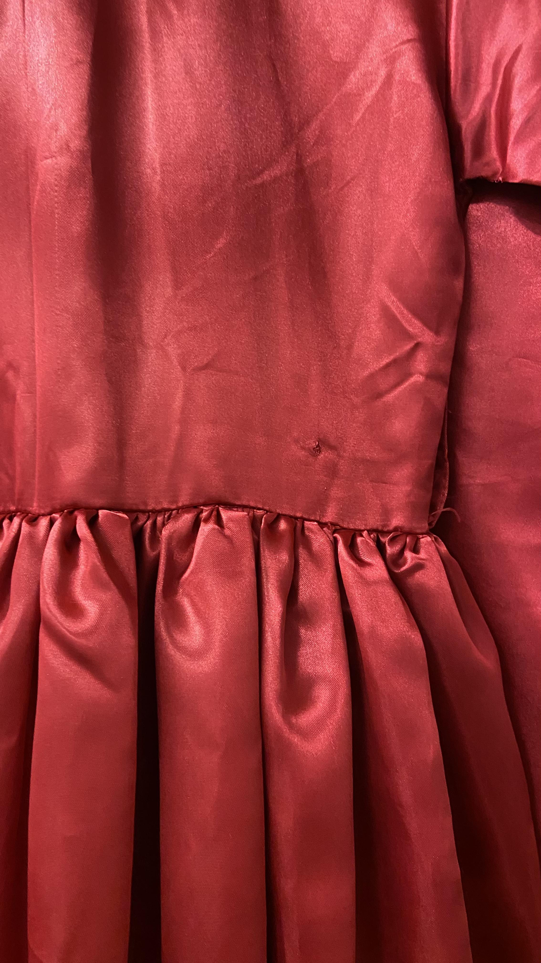 Red Gown (second hand) - Image 3