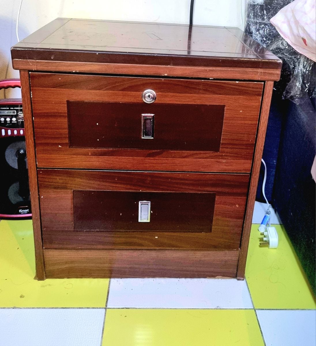 Wooden Bedside Drawer - Image 3