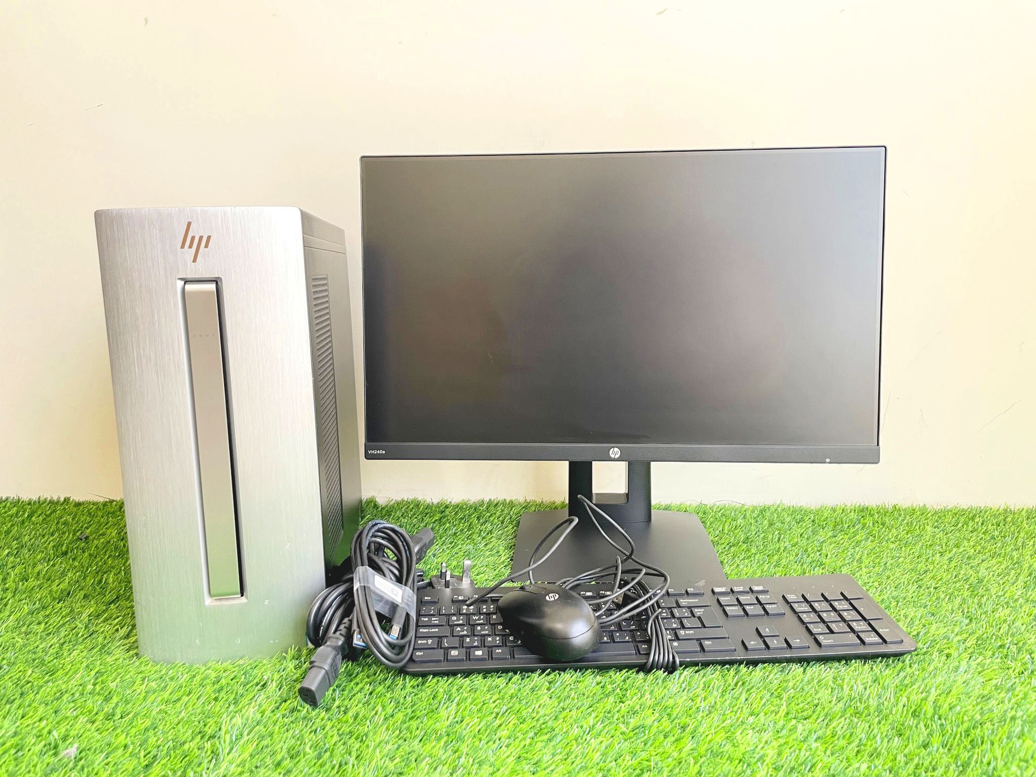 HP Designing /Gaming PC-i7-7th Gen-3GB GTX 1060 Graphics -16GB RAM-256GB SSD-1TB HDD-HP 24"inch Monitor- 33176355 - Image 1