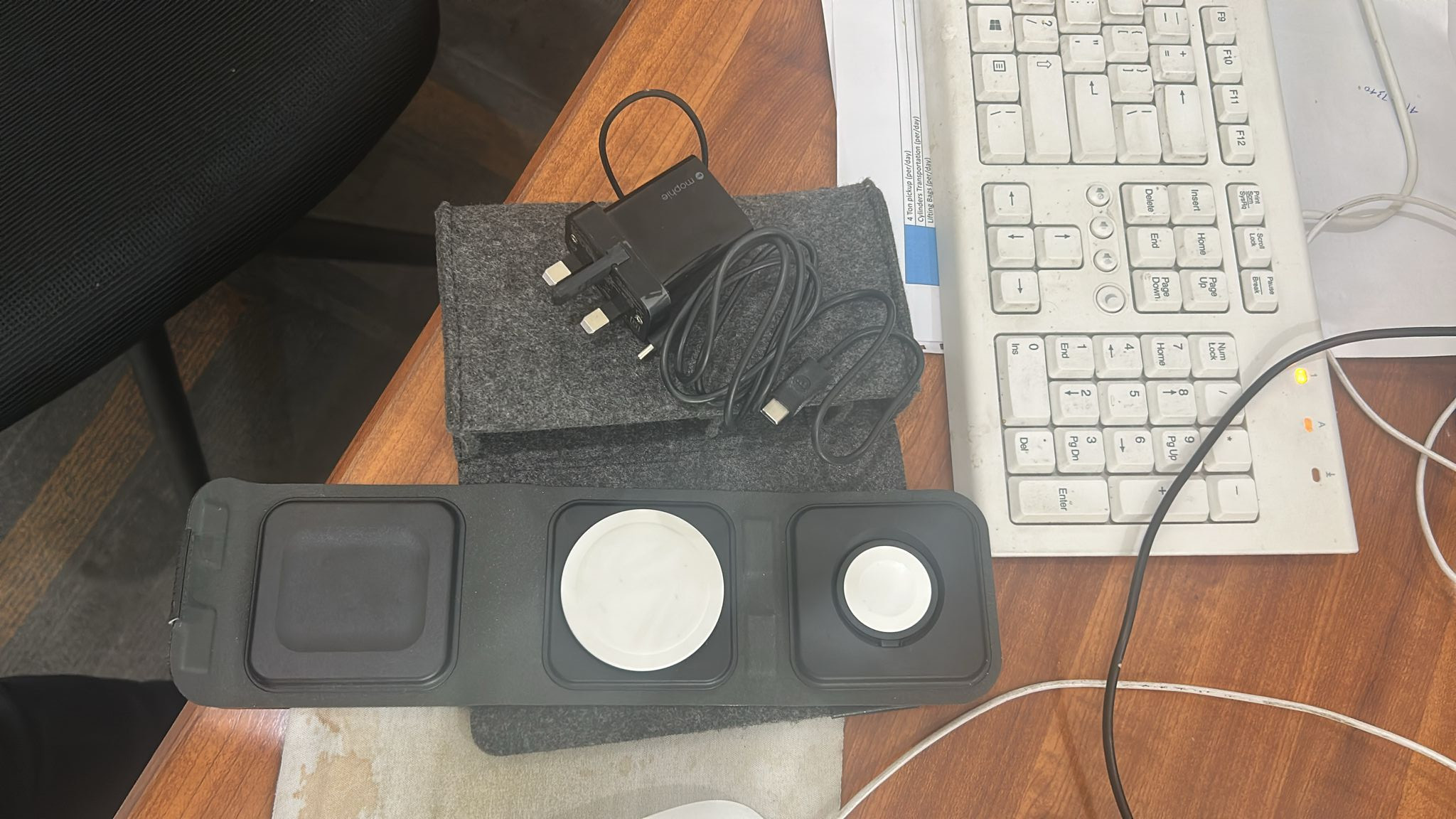 Mophie 3-in-1 Travel charger with MagSafe - Alomost new - Image 2