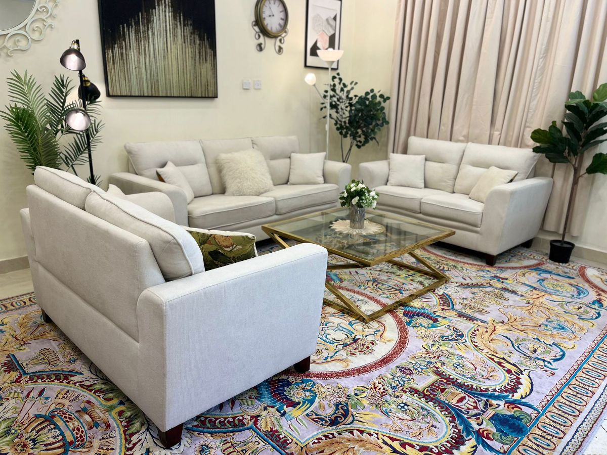 Brend new {HOME CENTER  } sofa set  for sell good condtion  call or what's app  71532454 - Image 4