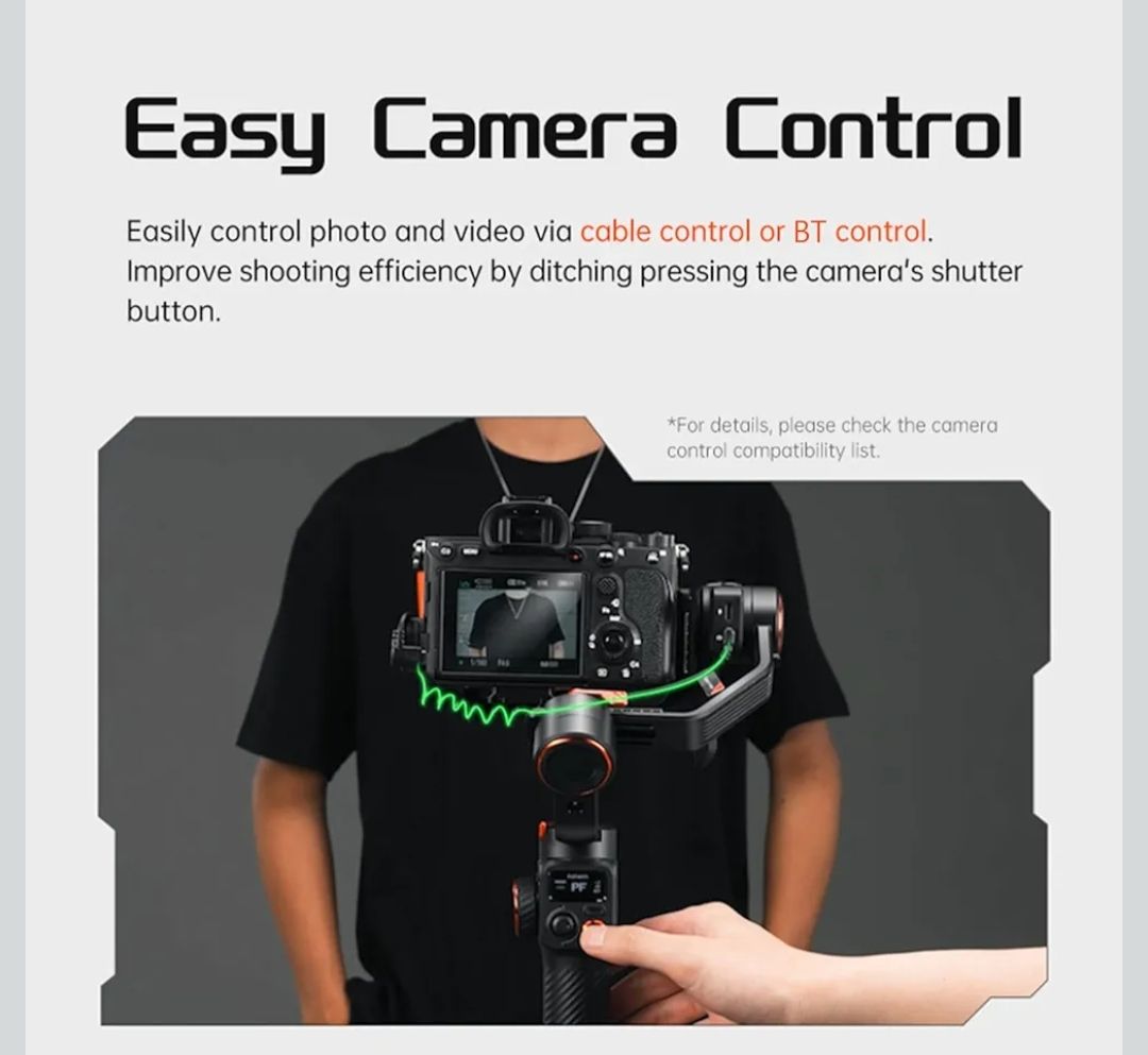 Hohem MT2 Gimbal new (works with cameras and mobiles) - Image 10