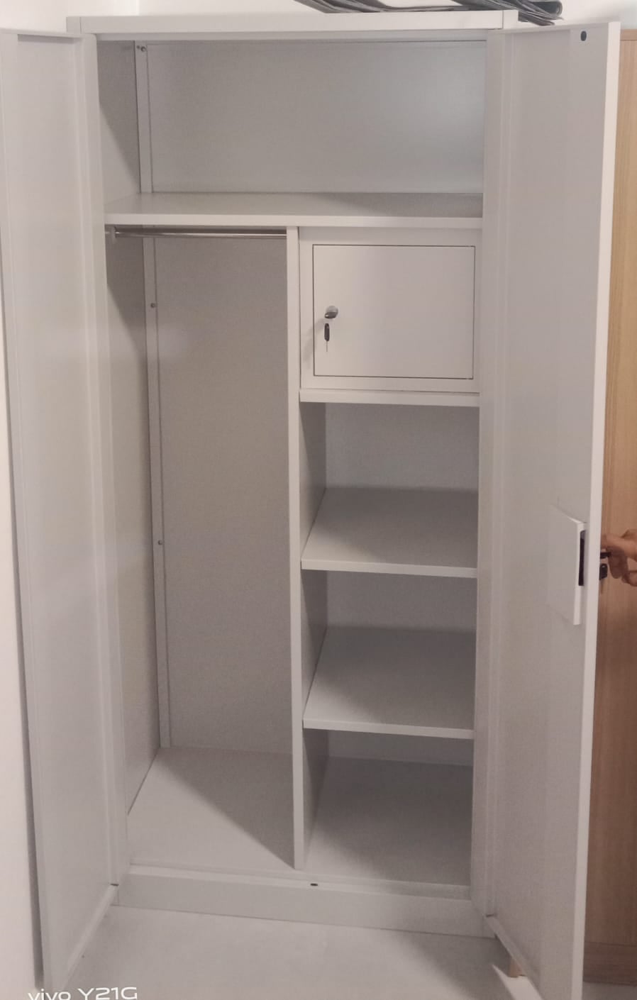 Computer Table, Center Table, Steel Cupboard, Panasonic Washing Machine, LG Microwave, LG Vacuum Cleaner, etc  - Image 4
