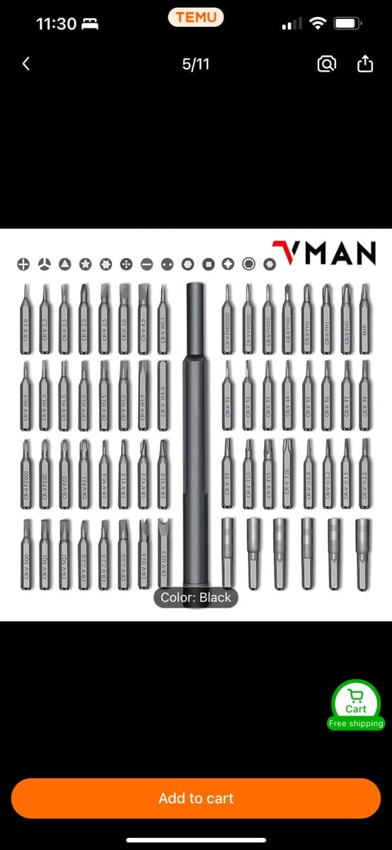 63 In 1 Precision Screwdriver Set, Small Screwdriver Set - Image 6