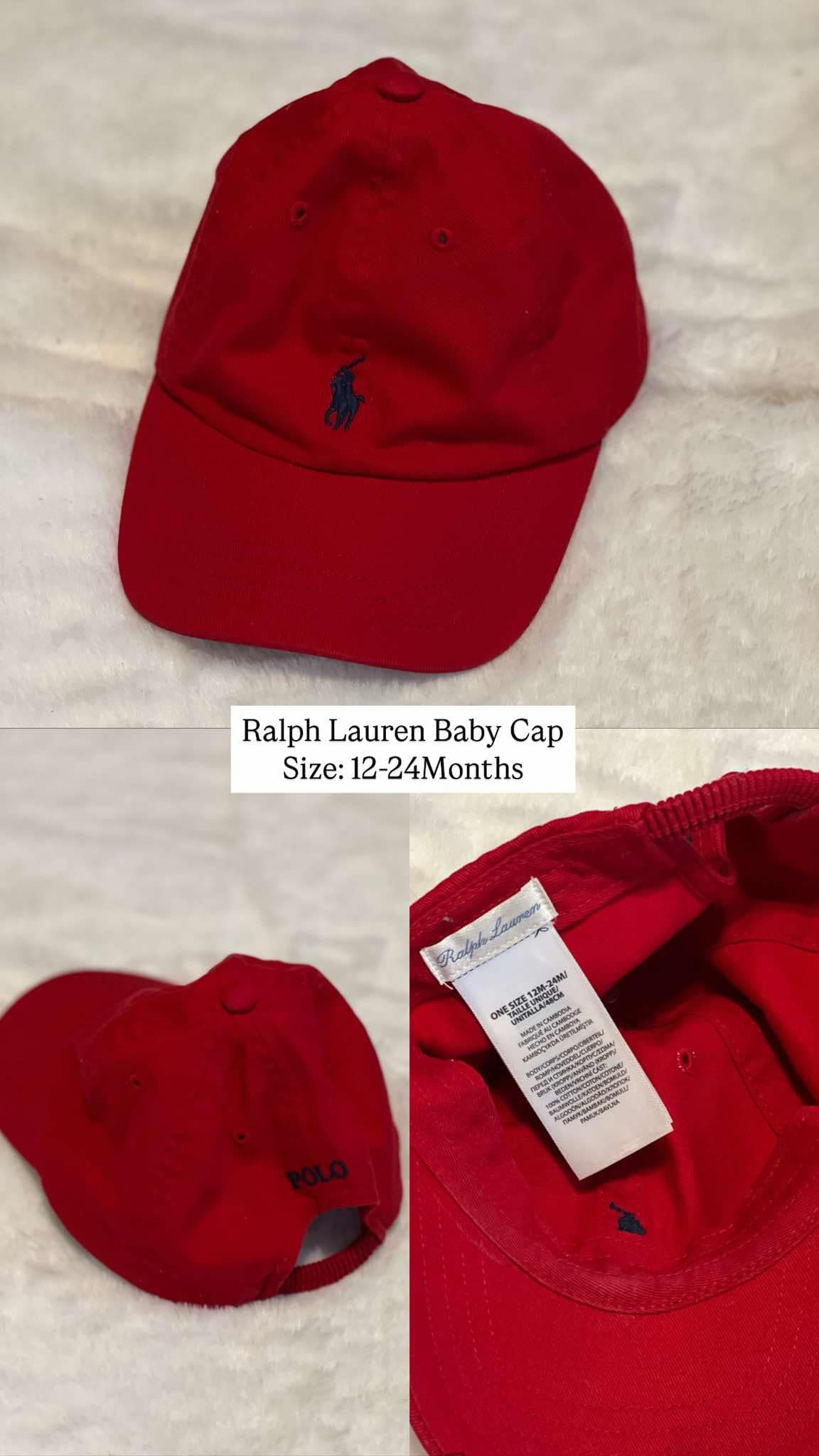 Ralph Lauren baby Cap - Image 1