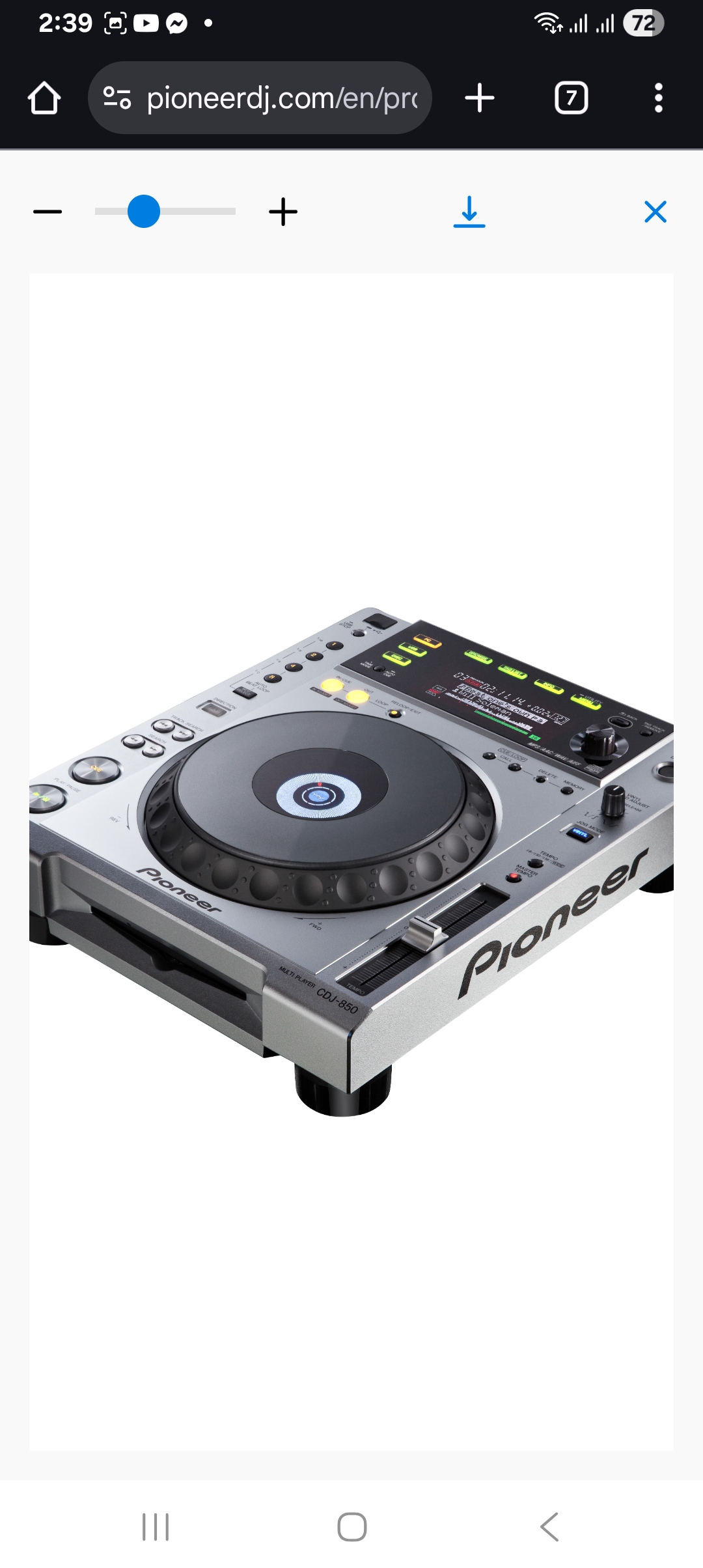 Pioneer CDJ-850 - Image 3