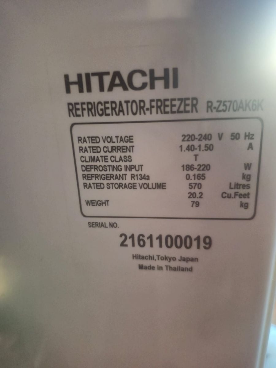 Hitachi Fridge 570L - Image 3