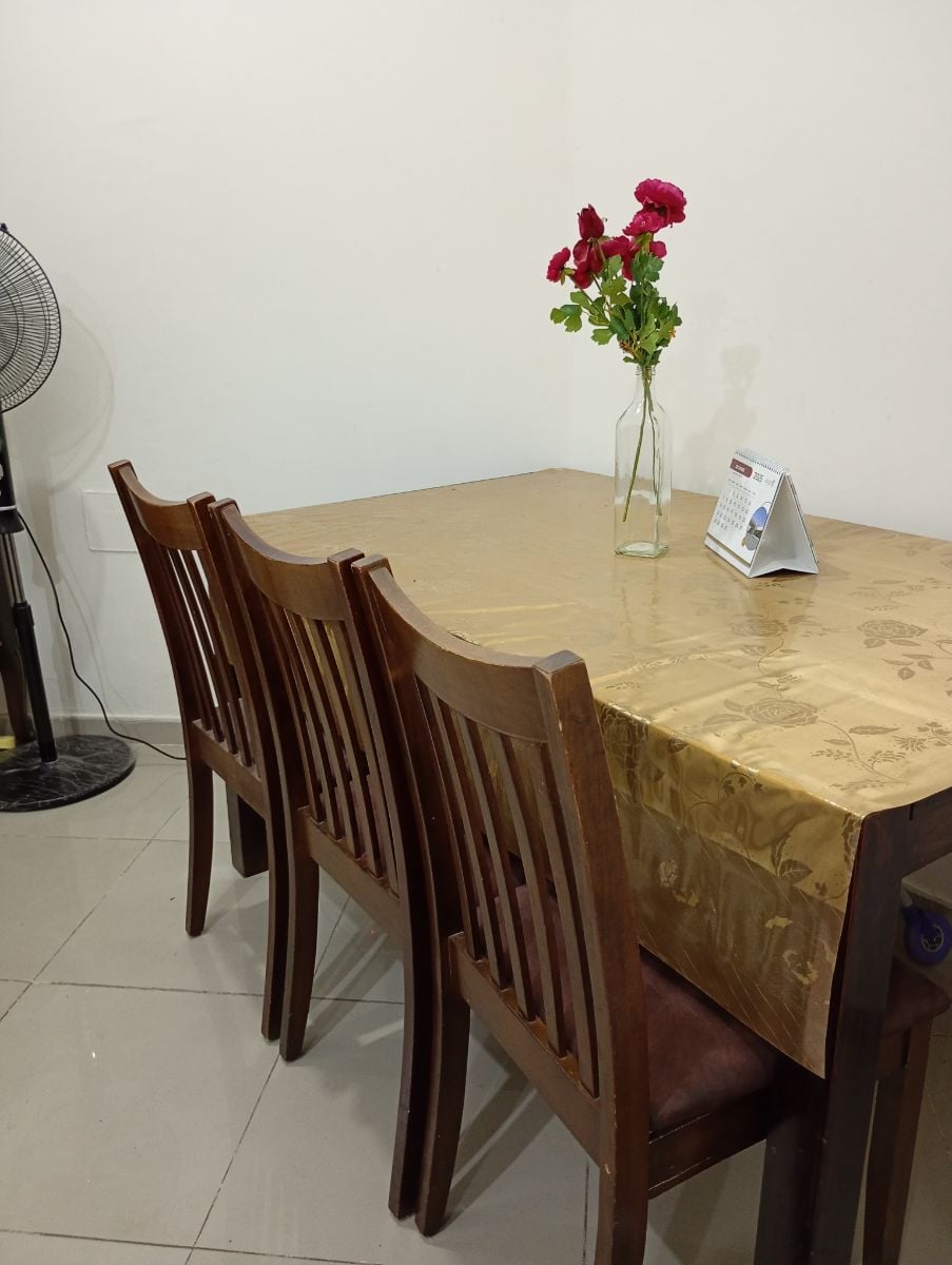 DINNING TABLE WITH SIX CHAIRS 450QR - Image 3