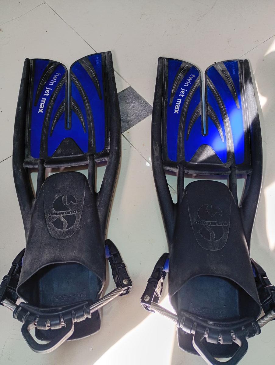 شراع سبكابرو Twin Jet Max Open Heel Split Fins - Image 2
