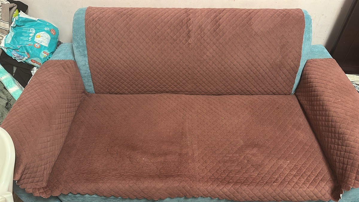 2 person seat very comfortable and nice sofa for family like new very less use - Image 2