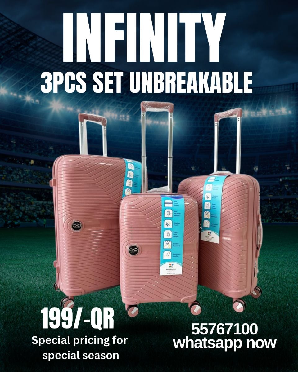 Infinity luggage bags 3pcs set - Image 1