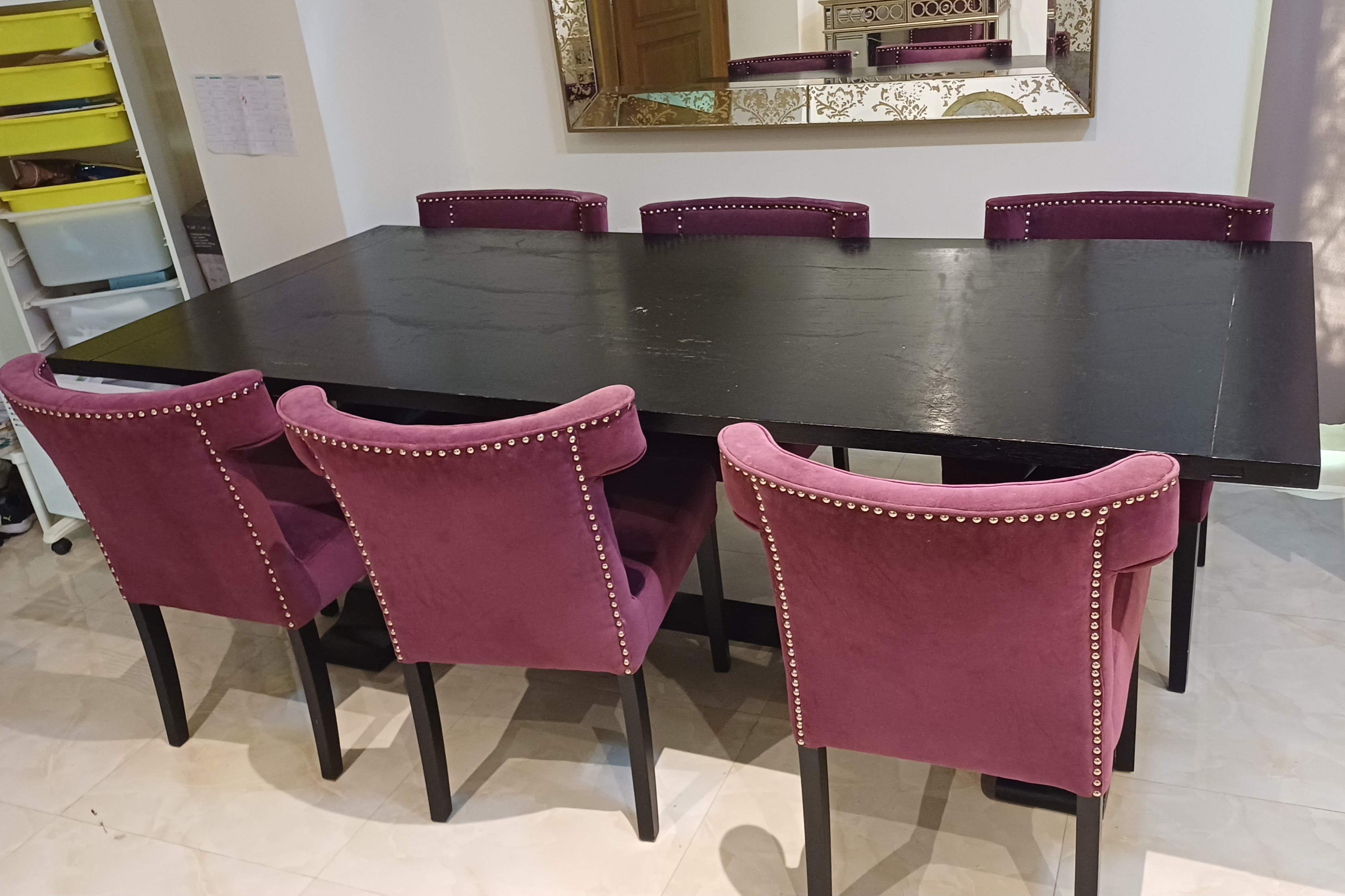 Dining table with 6 chairs THE ONE - Image 2