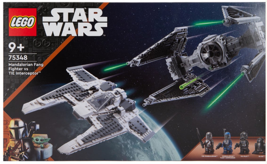 Lego Star Wars Madolarian Fang vs Tie Interceptor - Image 1