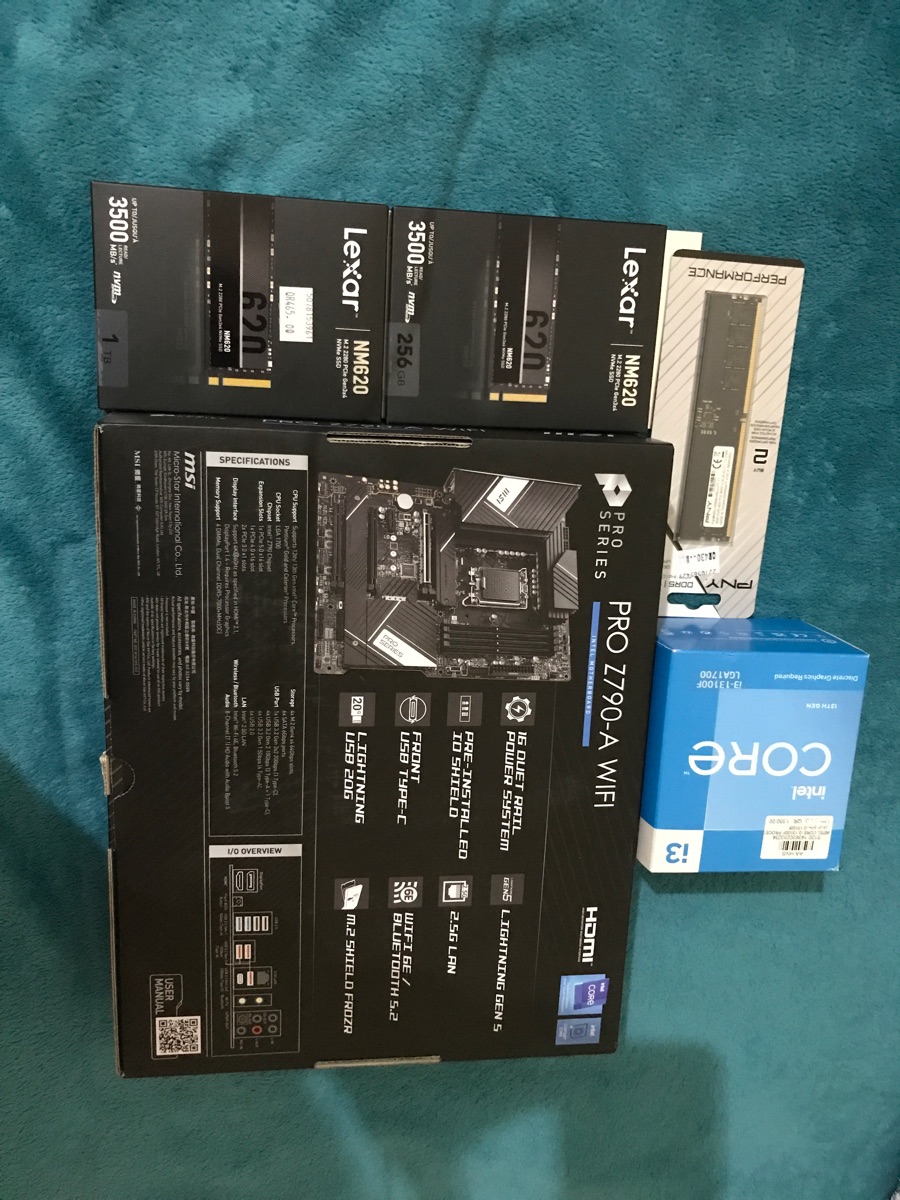 MSI PRO Z790-A Wi-Fi Hi-end motherboard, DDR5 GEN5 12, 13 & 14th gen 1700 socket CPU Wi-Fi-6E 6ghz, - Image 3