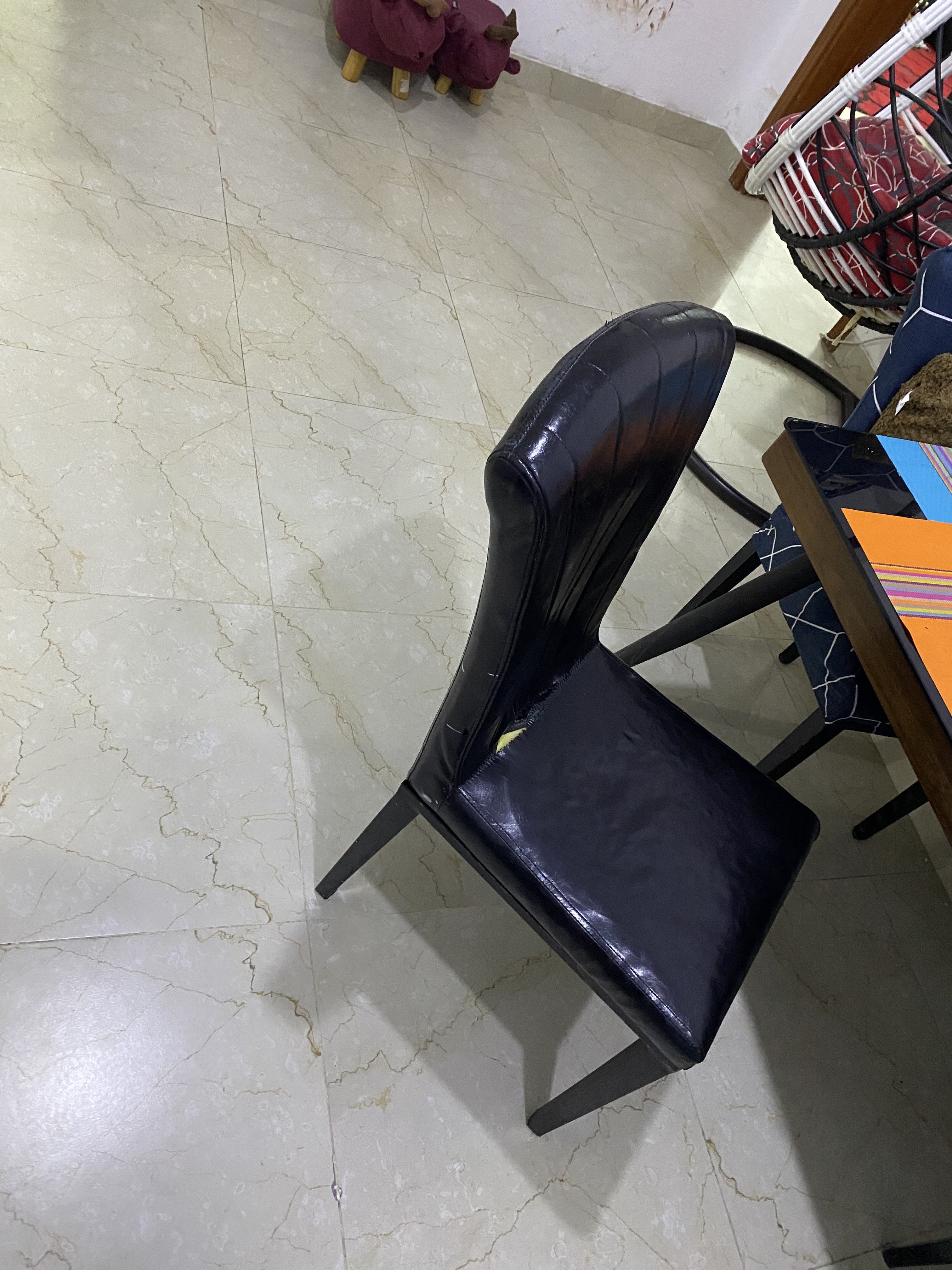Dining table with 4 chairs - Image 4