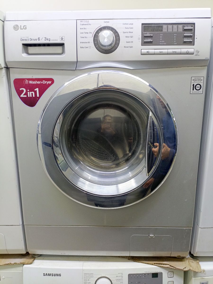 Lg washing machine 6+3 kg - Image 1