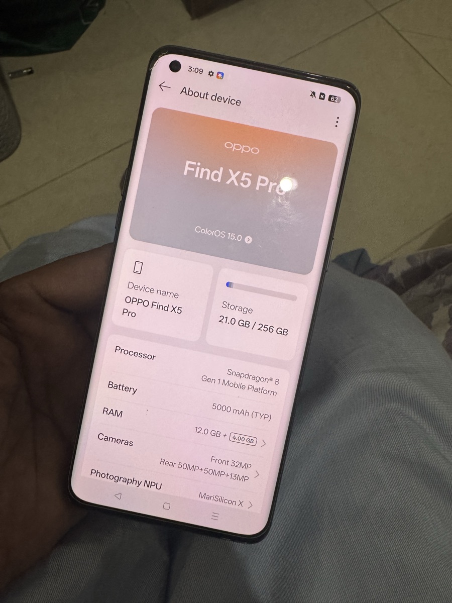 X5 pro 256 gb 12 ram - Image 3