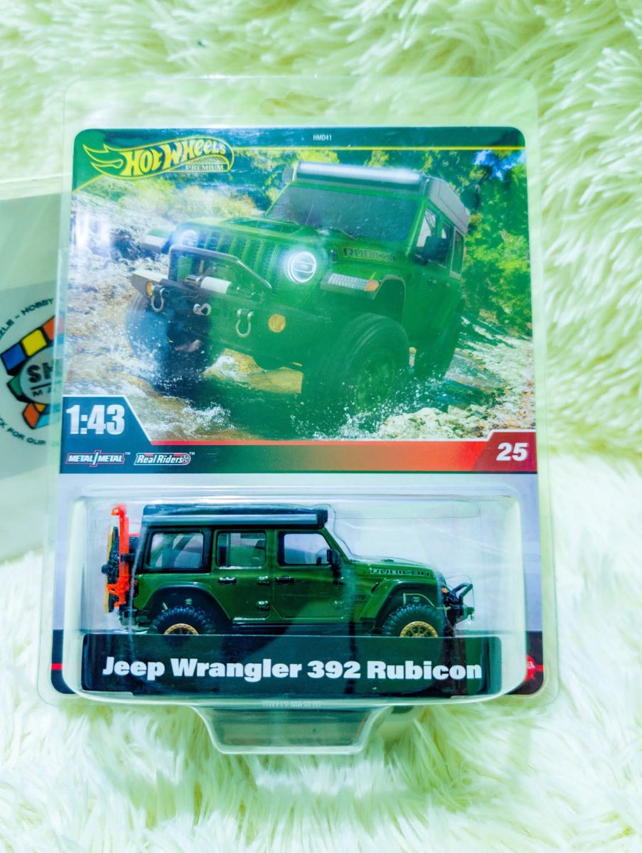 Hot Wheels Premium 1:43 - Jeep Wrangler 392 Rubicon - Image 1