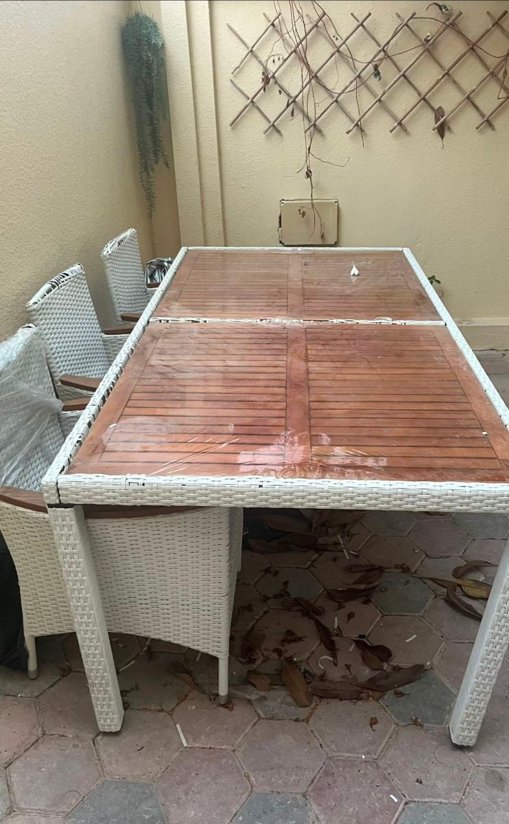 5 chairs garden table - Image 2