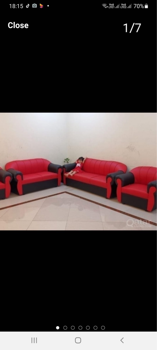 brand new sofas for sell QR 1000 - Image 3