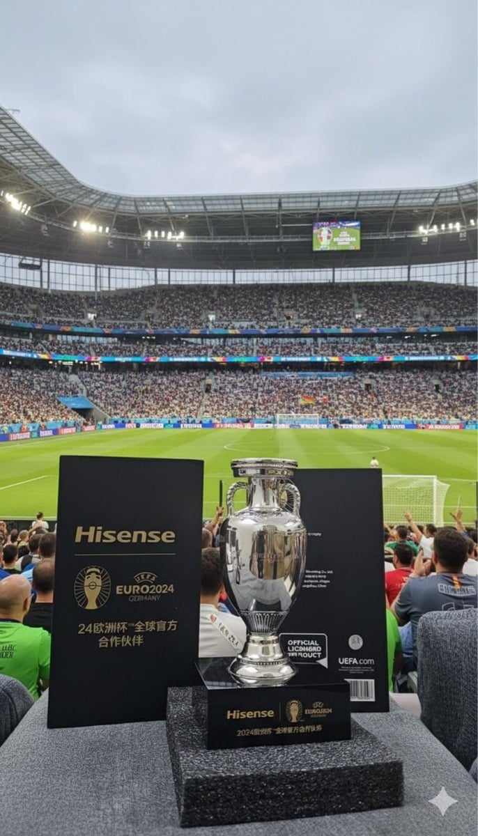 Official Euro 2024 Sponsor Trophy - Image 3