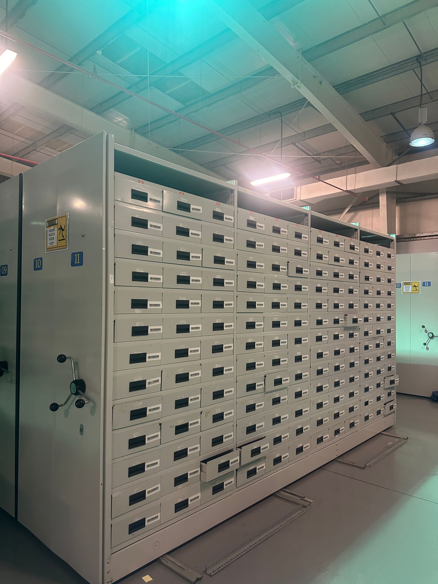 High Density Mobile Shelving System - Image 1