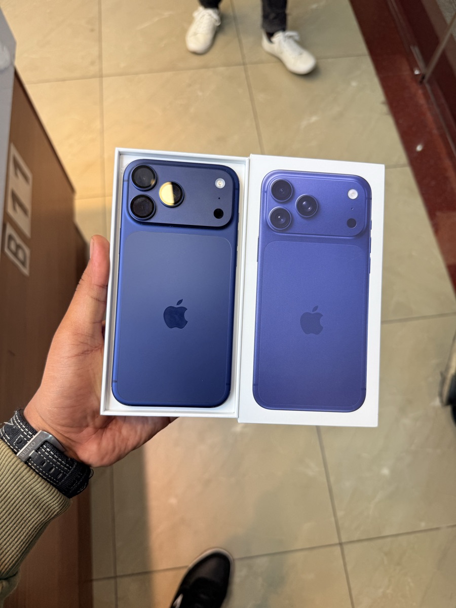 17promax deep blue 256gb  Arabic - Image 2