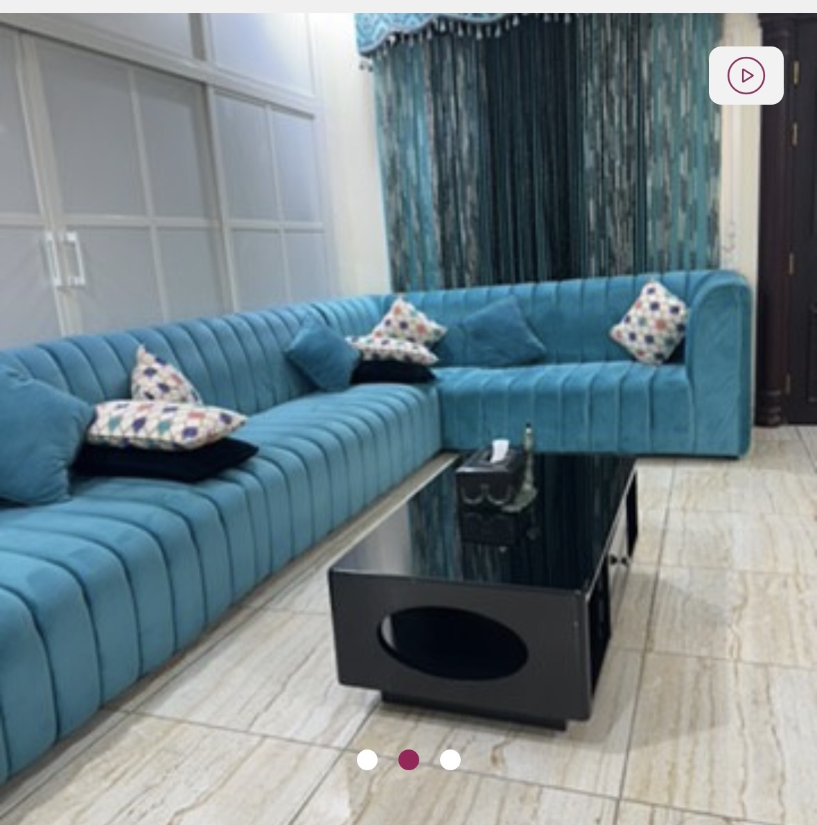 L shape 9 seater sofa - Image 3