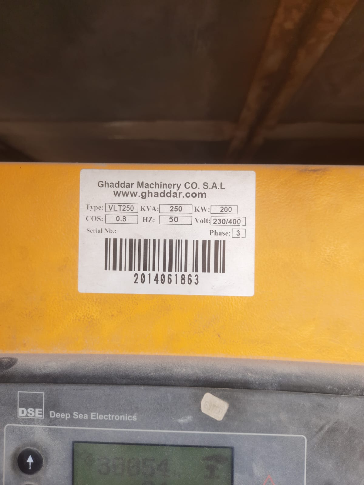 Volvo generator 250KW - Image 6
