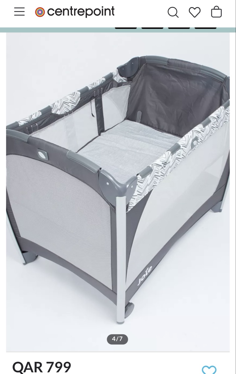 Joie Excursion Change & Bounce (3-Piece Set, Grey) - Image 4