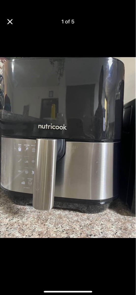 Nutricook Airfryer 5.5 lt XL (Excellent condition) - Image 3