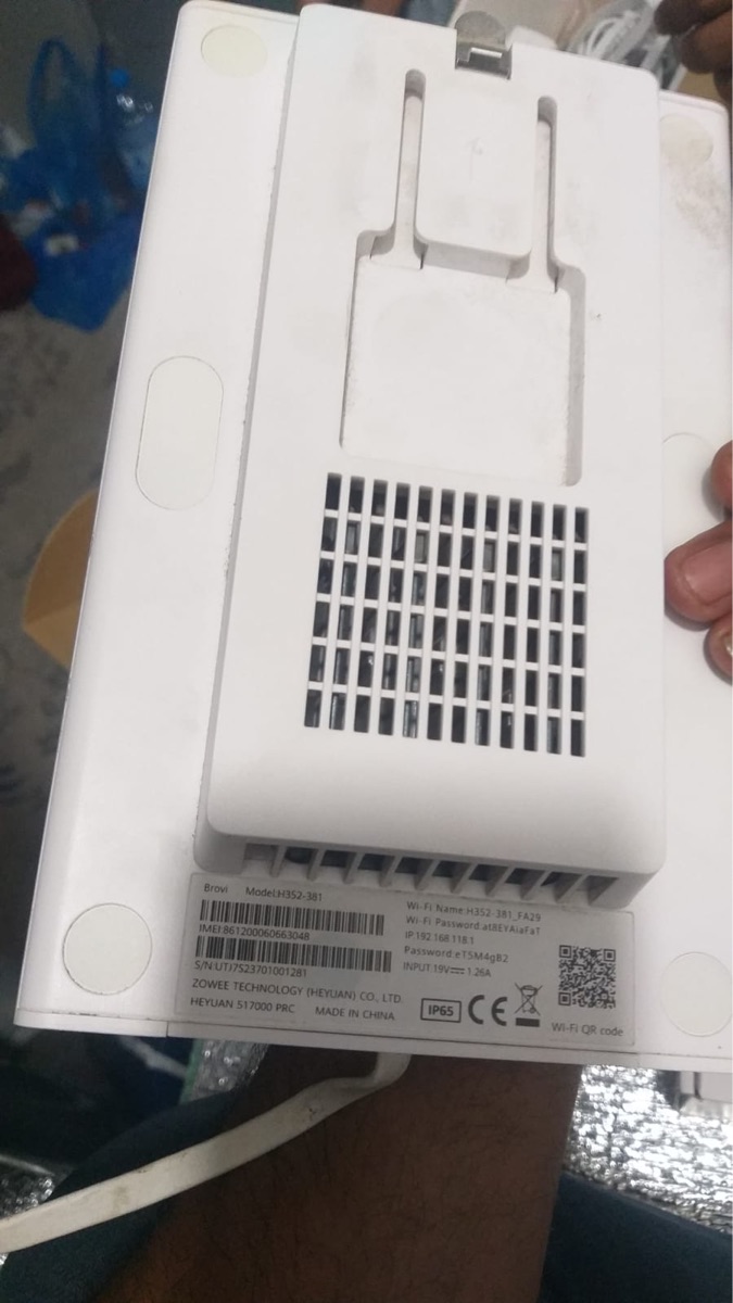 5G CPE Max 5 5G 5400Mbps | Easy Installation | 5G High Gain Antenna vodafone 50 vodafone - Image 3